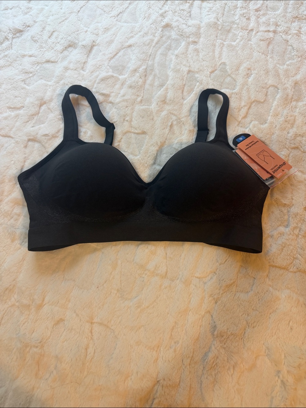 Shapermint Sweetheart Wireless Contour Bra Size XL.